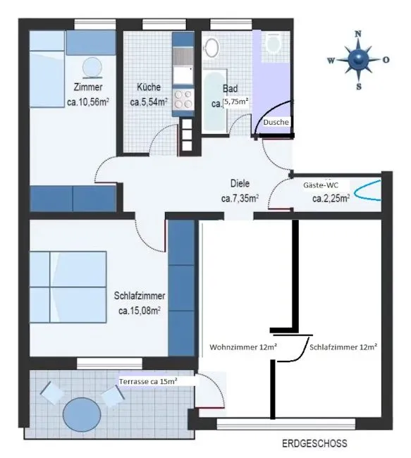 Apartman Kiadó - 85740 munich DE Image 4